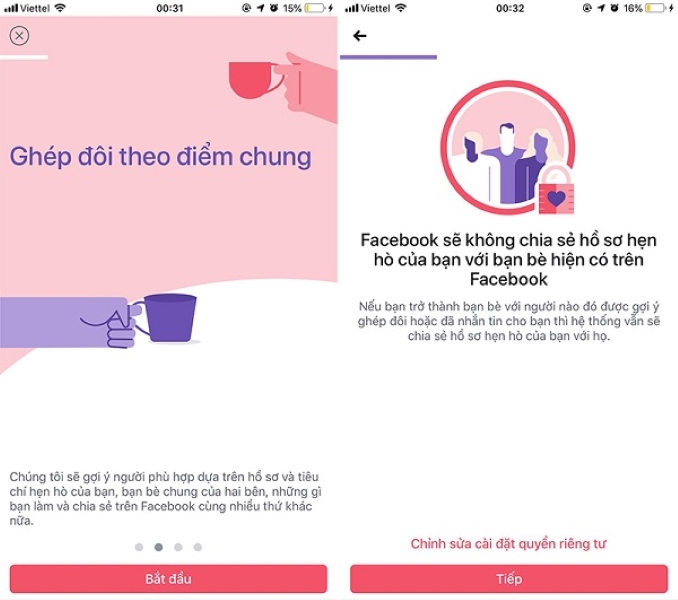 tính năng hẹn hò trên facebook 2