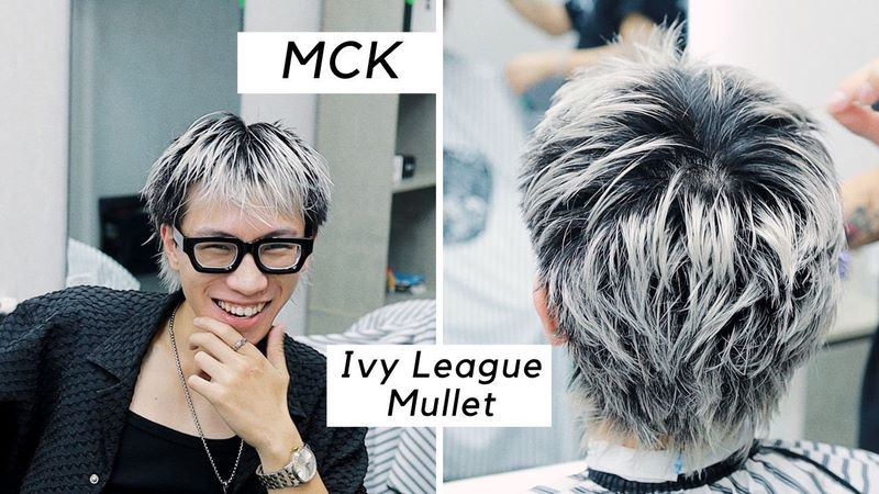 Kiểu tóc Ivy League Mullet