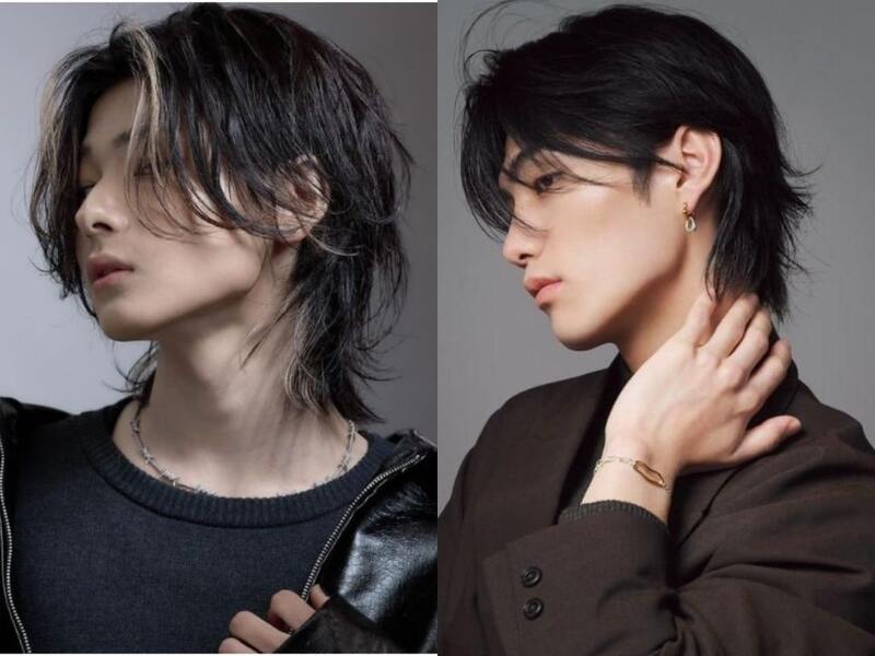 Kiểu tóc mullet mái dài cho nam