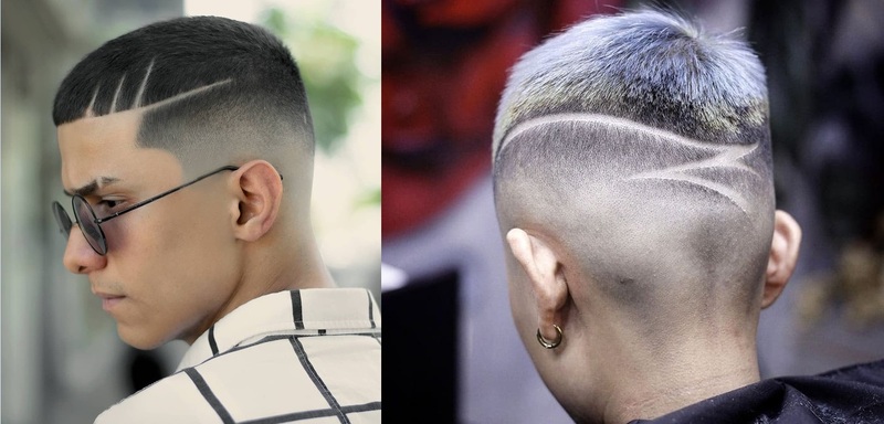 Kiểu tóc ngắn nam Buzz Cut màu khói