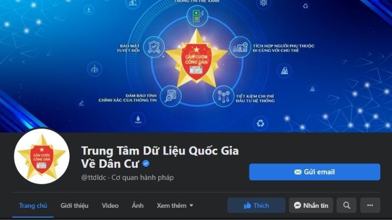 tra số căn cước công dân online băng Trung tâm dữ liệu Quốc gia