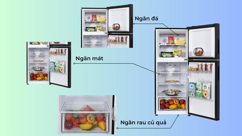 Tủ lạnh 180 lít Aqua Inverter