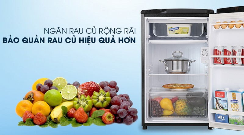 Tủ lạnh mini Aqua 90 lít