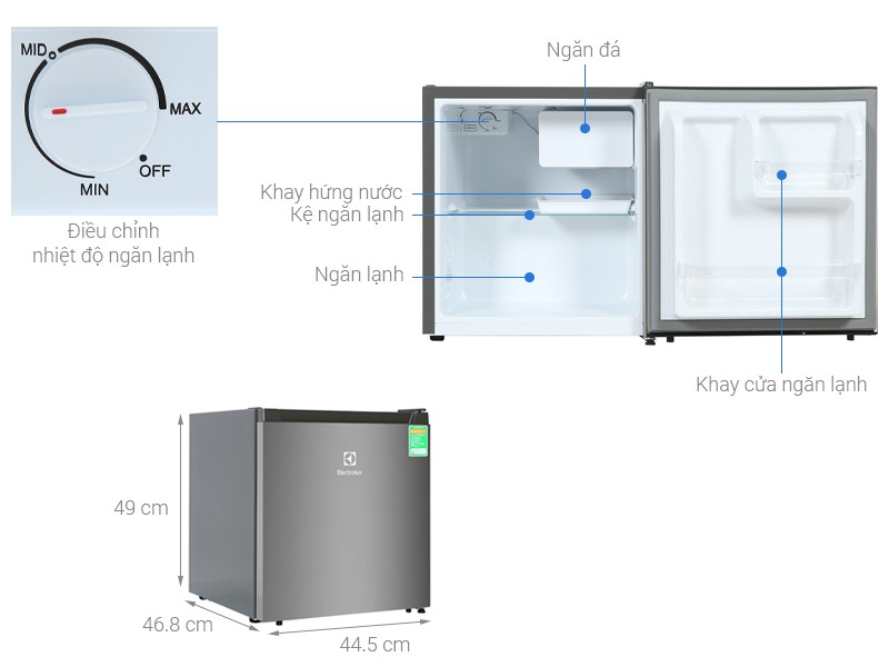 Tủ lạnh mini Electrolux