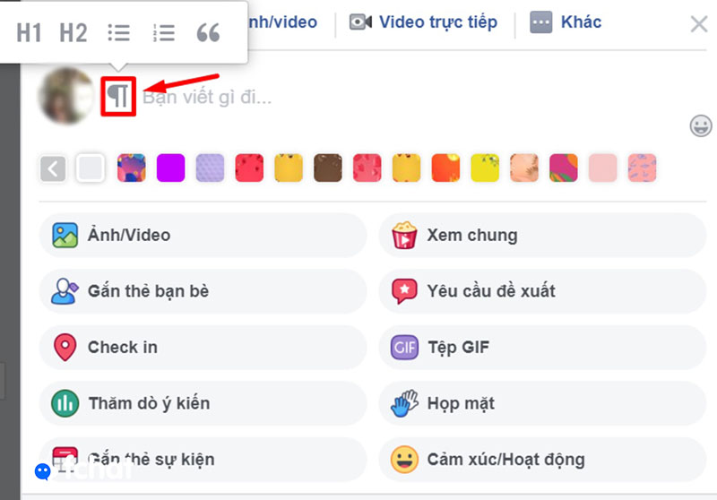 Có thể sử dụng chữ in đậm, in nghiêng trên Facebook ở đâu để không lỗi font?