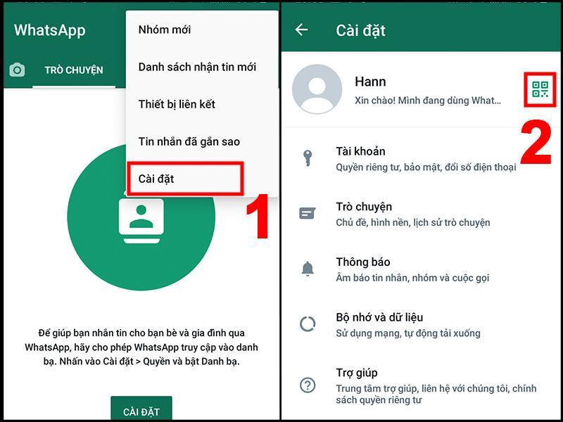 Tải WhatsApp Messenger và đăng ký tài khoản trên máy tính bước 3