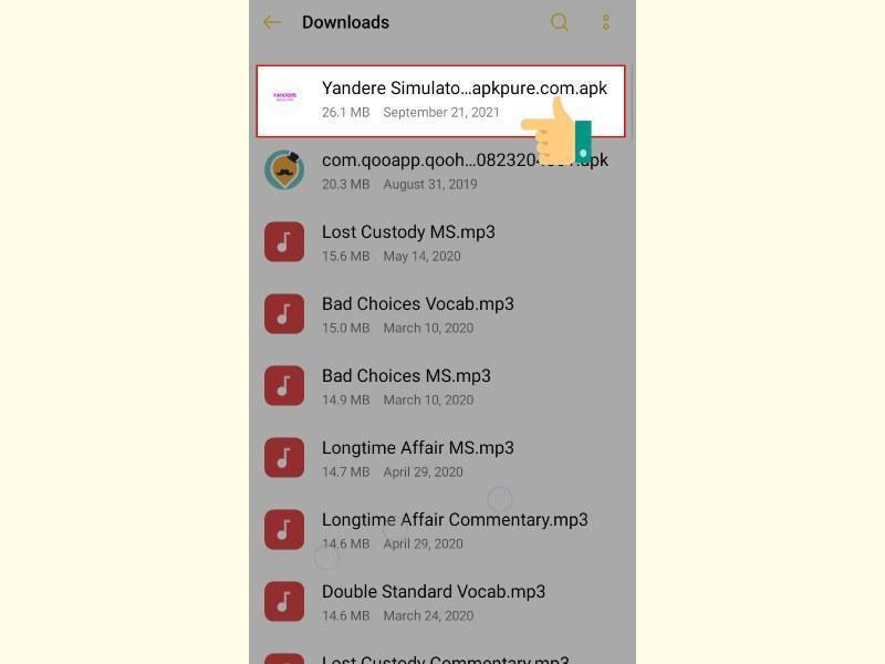 Hướng dẫn cách tải Yandere Simulator trên điện thoại bước 2