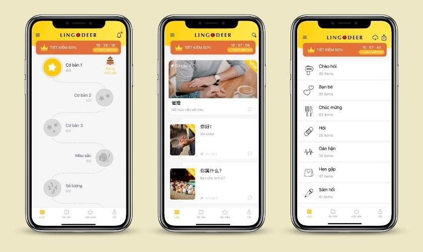 app học tập giờ Trung Lingodeer