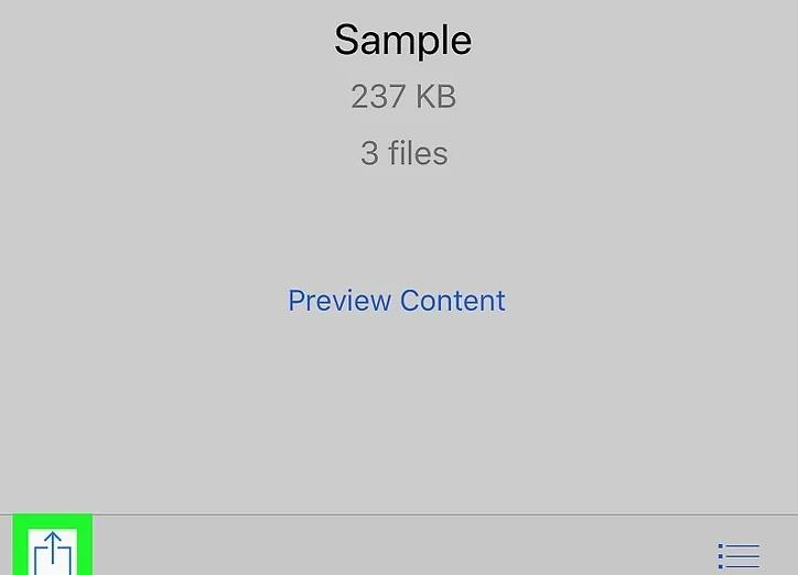  giải nén tệp Zip trên iPhone bằng ứng dụng Unzip - Zip File Opener bước 4
