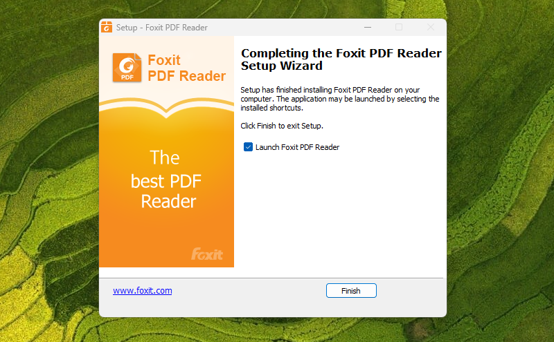 Cách chuyển file PDF tiếng Anh sang tiếng Việt bằng Foxit Reader bước 1