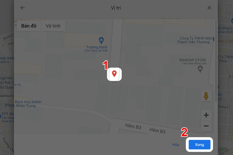 Cách sửa địa chỉ đã tạo trước đó trên Google Maps bước 1