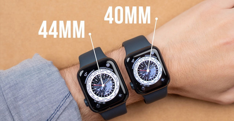 Nên chọn mua Apple Watch 40mm hay 44mm?