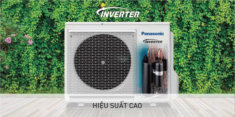 Công nghệ Inverter tiết kiệm điện, hoạt động ổn định và êm ái.