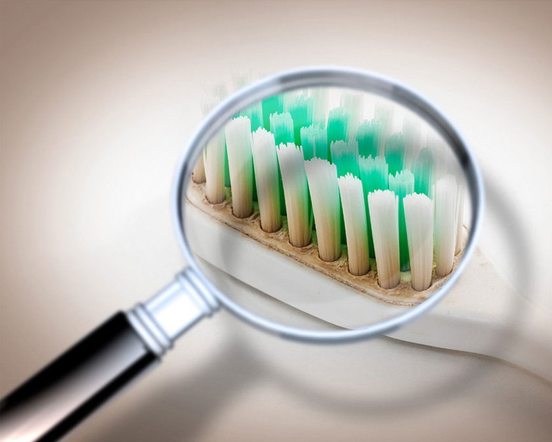 Bàn chải đánh răng là nơi chứa nhiều vi khuẩn 