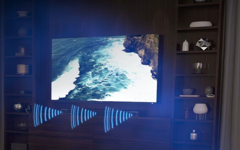 Loa của Soundbar Klipsch Cinema 800 mang đến cảm giác âm thanh vòm hoàn hảo