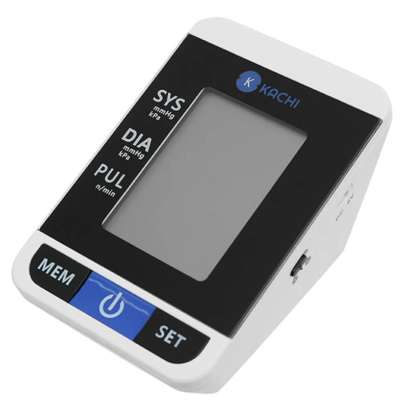 Máy đo huyết áp bắp tay Kachi BLS2009A làm bằng nhựa ABS