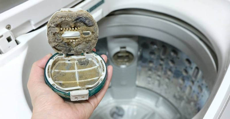 Cách xử lý máy giặt bị cặn bẩn hiệu quả
