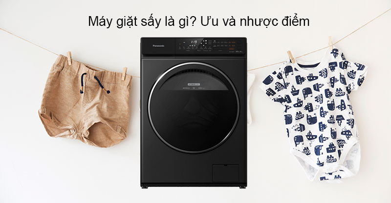 Sự kết hợp tiện lợi giữa máy giặt và máy sấy trong cùng một thiết bị