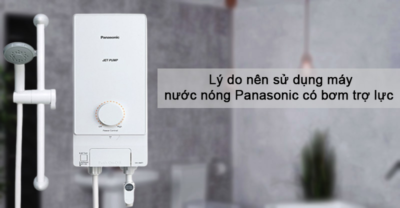 Những lý do nên sử dụng máy bơm nước Panasonic có bơm trợ lực
