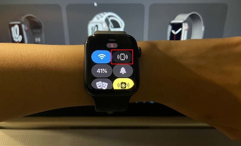 Bật rung điện thoại để tìm iPhone bằng Apple Watch