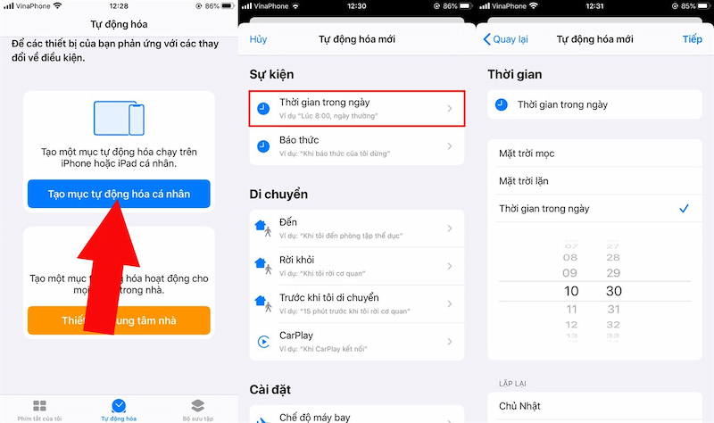 Cài đặt hẹn giờ gửi tin nhắn trên iPhone