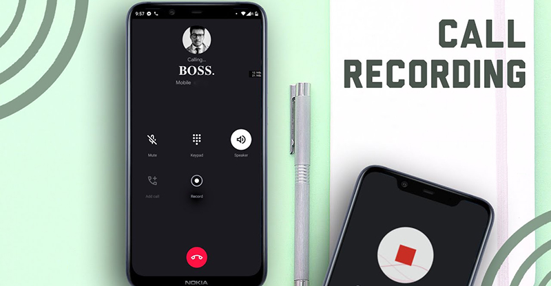 Làm thế nào để sử dụng ứng dụng Call Recorder để ghi âm cuộc gọi? 
