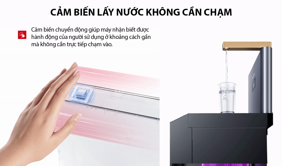 Cảm biến lấy nước không cần chạm  