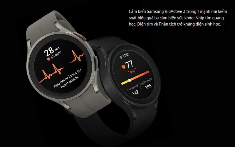 Galaxy Watch5 Series sở hữu 3 tính năng theo dõi sức khỏe thông minh