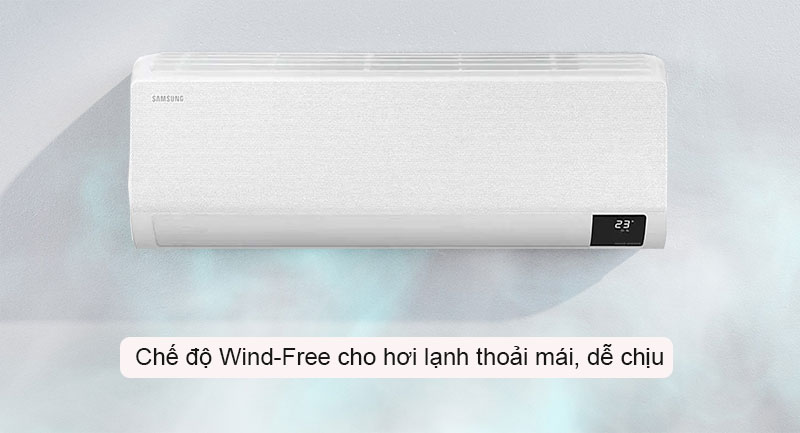 Chế độ Wind-Free cho hơi lạnh thoải mái, dễ chịu