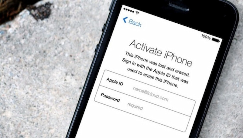 Điện thoại trở về trạng thái Activate iPhone sau khi thực hiện Xóa iPhone