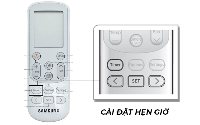 cach hen gio may lanh samsung