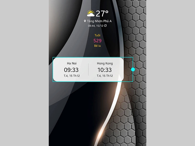 Hiển thị 2 múi giờ trên điện thoại Samsung