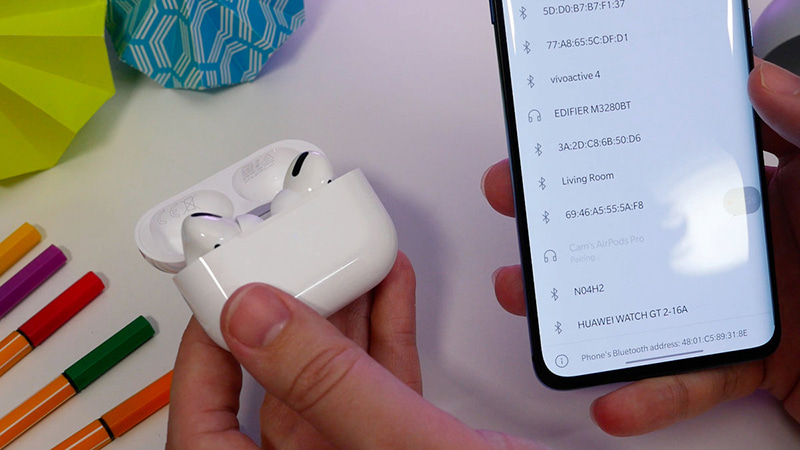 Kết nối Airpods với Smartphone Android 