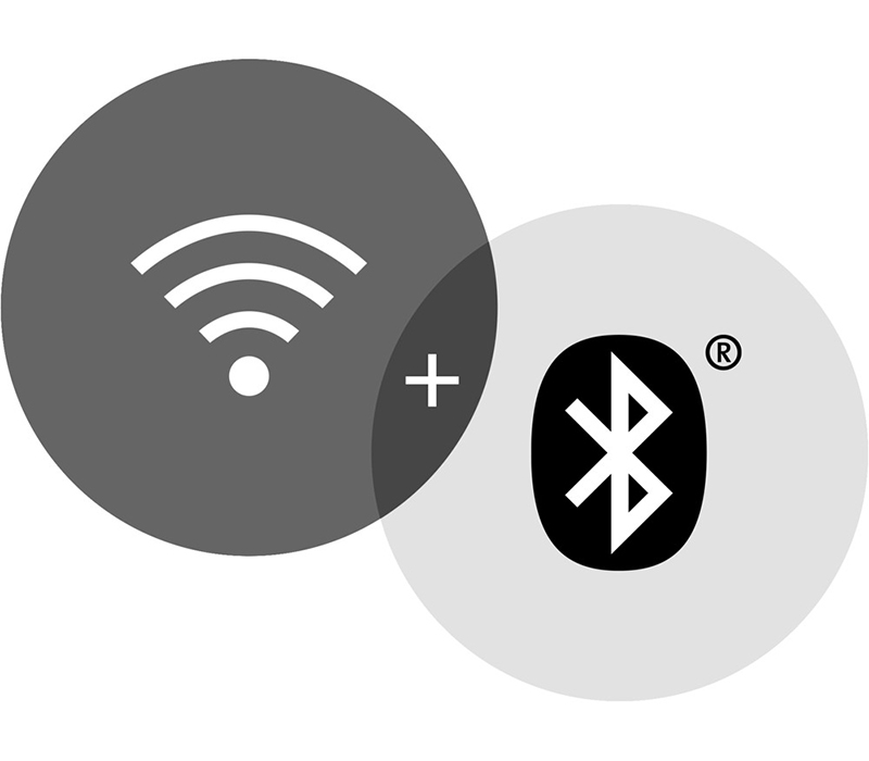 Kết nối không dây qua Wifi và Bluetooth