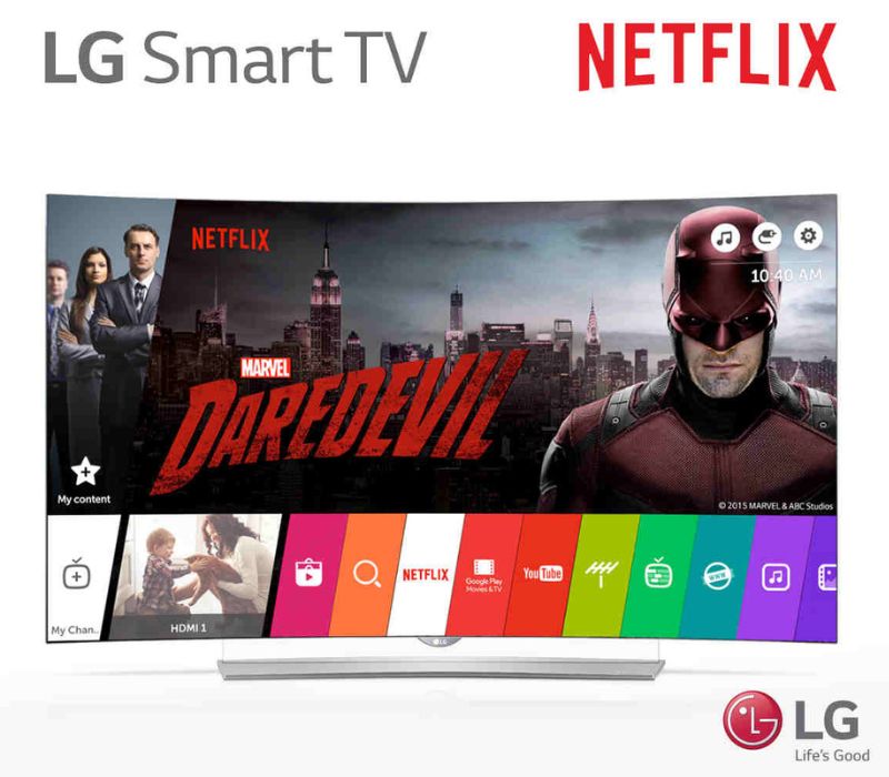 Kết nối Netflix với tivi LG