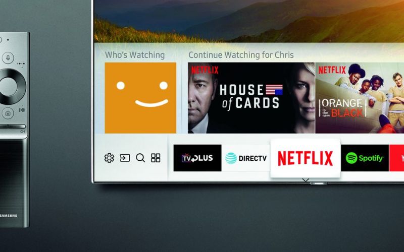 Kết nối Netflix với tivi Samsung