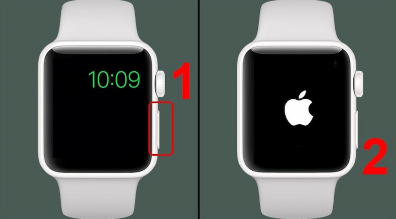 Khởi động lại Apple Watch để khắc phục lỗi
