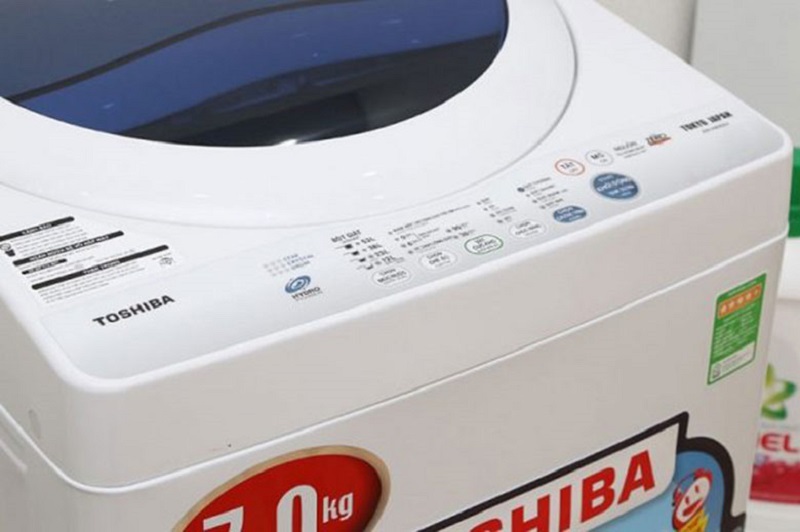 Lỗi EA máy giặt Toshiba