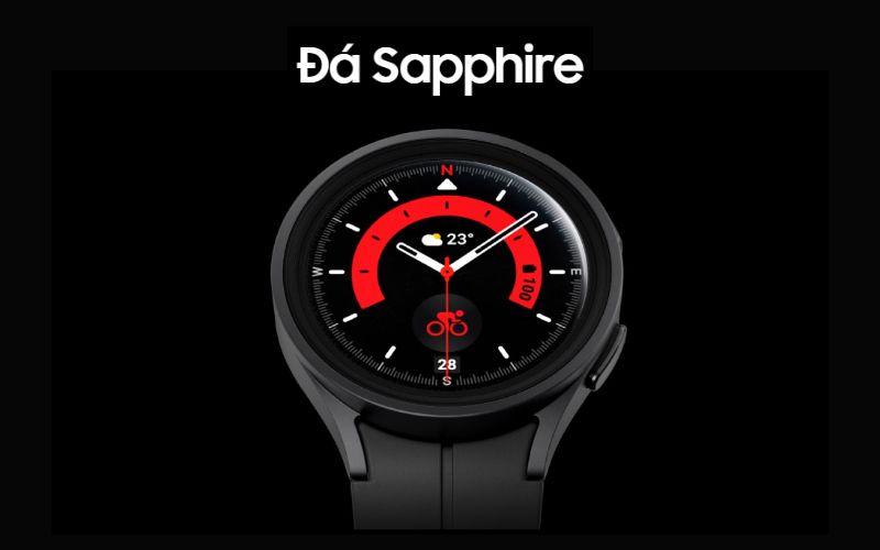 Watch5 Series có màn hình Sapphire cứng chắc