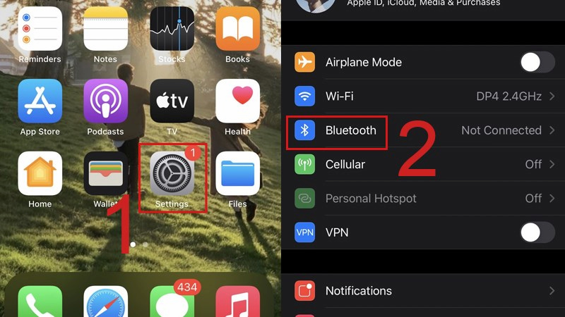 Mở Bluetooth để nghe nhạc trên Apple Watch không cần iPhone