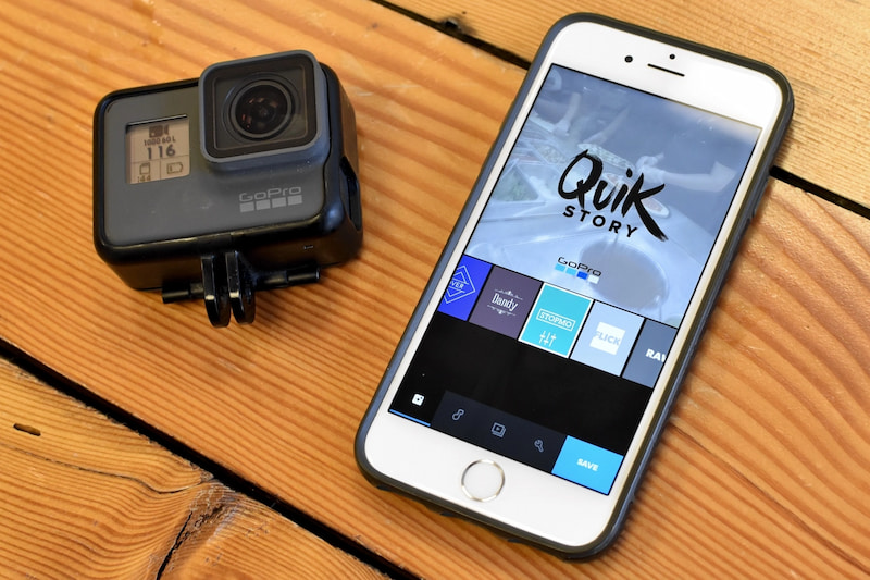 Quik - ứng dụng chỉnh sửa video trên điện thoại iPhone