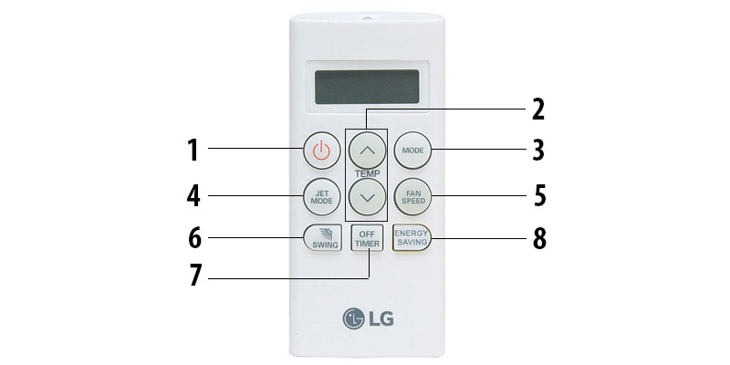 Remote điều hòa LG S09EN2