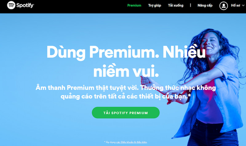 Sử dụng thông tin tài khoản Spotify Premium nhằm chuyên chở nhạc bên trên Spotify 