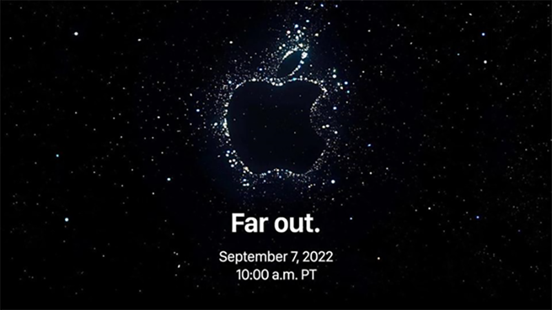 Sự kiện Apple 2022 - Far Out