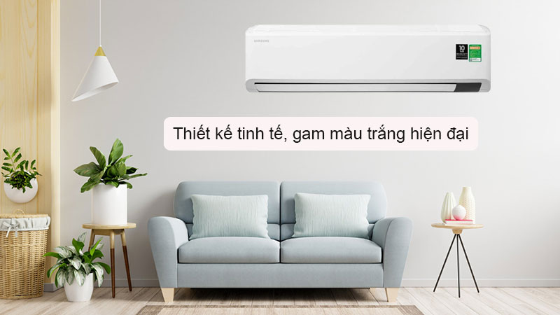 Thiết kế tinh tế, gam màu trắng hiện đại