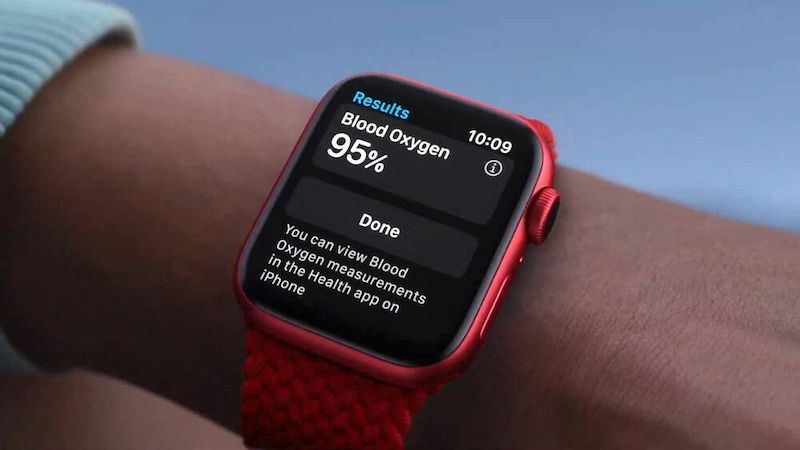 Tính năng đo nồng độ oxy trong máu trên Apple Watch Series 6