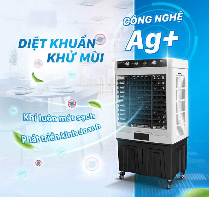 Công nghệ Ag+ diệt khuẩn và khử mùi