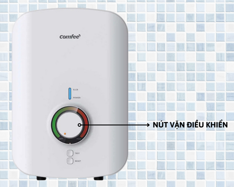 Comfee CWH-45MVNVN(W)-CB sử dụng nút vặn điều khiển