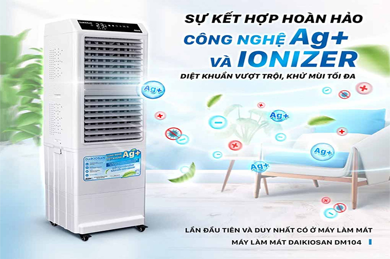 Công nghệ ion âm và Ag+ bảo vệ sức khỏe