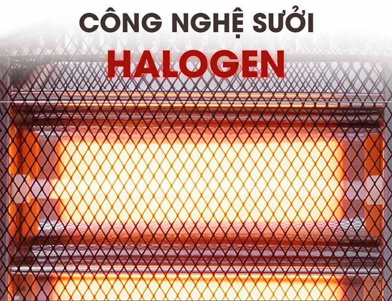 Công nghệ sưởi Halogen 